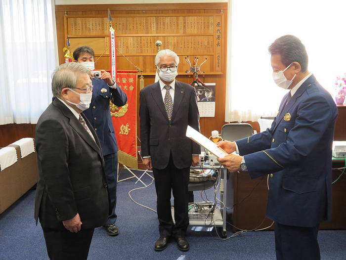 川崎安全運転管理者会会長および神奈川県副会長兼理事としての長年の活動による表彰
